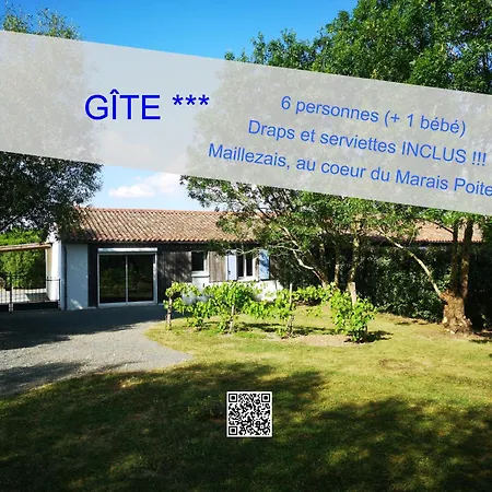 Au Coeur Du Marais Poitevin - - 6 Personnes *